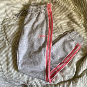 Adidas Pink & Grey Pants